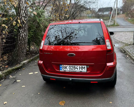 Красный Форд Фьюжн, объемом двигателя 1.4 л и пробегом 219 тыс. км за 5150 $, фото 7 на Automoto.ua