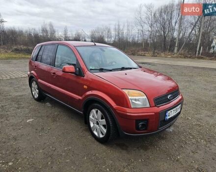 Красный Форд Фьюжн, объемом двигателя 1.6 л и пробегом 215 тыс. км за 4750 $, фото 2 на Automoto.ua
