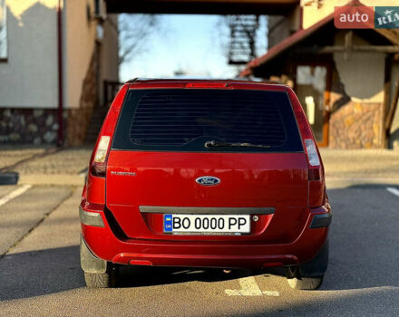 Красный Форд Фьюжн, объемом двигателя 1.4 л и пробегом 185 тыс. км за 4899 $, фото 15 на Automoto.ua