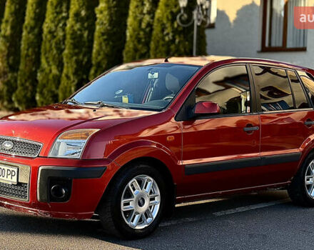 Красный Форд Фьюжн, объемом двигателя 1.4 л и пробегом 185 тыс. км за 4899 $, фото 10 на Automoto.ua