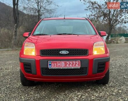 Красный Форд Фьюжн, объемом двигателя 1.4 л и пробегом 197 тыс. км за 4850 $, фото 1 на Automoto.ua