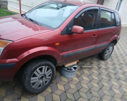 Красный Форд Фьюжн, объемом двигателя 1.6 л и пробегом 3 тыс. км за 3000 $, фото 1 на Automoto.ua