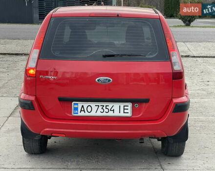 Червоний Форд Фьюжен, об'ємом двигуна 1.2 л та пробігом 210 тис. км за 3950 $, фото 8 на Automoto.ua