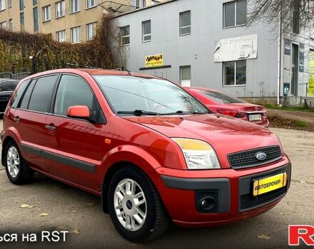 Красный Форд Фьюжн, объемом двигателя 1.6 л и пробегом 131 тыс. км за 5500 $, фото 1 на Automoto.ua