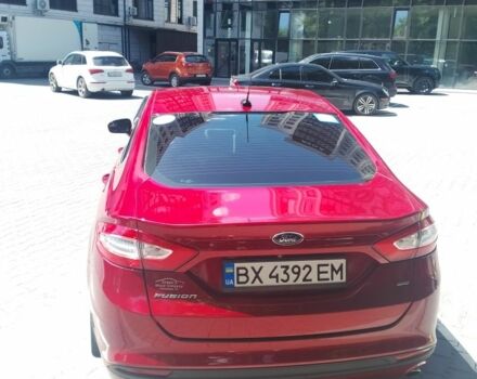 Форд Фьюжн 2014 в Хмельницком на Automoto.ua Красный Форд Фьюжн, объемом двигателя 2.5 л и пробегом 229 тыс. км за 10000 $, фото 3 на Automoto.ua