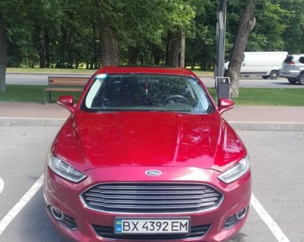 Форд Фьюжн 2014 в Хмельницком на Automoto.ua Красный Форд Фьюжн, объемом двигателя 2.5 л и пробегом 229 тыс. км за 10000 $, фото 1 на Automoto.ua