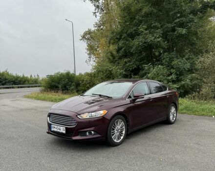 Красный Форд Фьюжн, объемом двигателя 2 л и пробегом 289 тыс. км за 8600 $, фото 3 на Automoto.ua