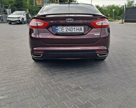 Красный Форд Фьюжн, объемом двигателя 2 л и пробегом 161 тыс. км за 10999 $, фото 6 на Automoto.ua