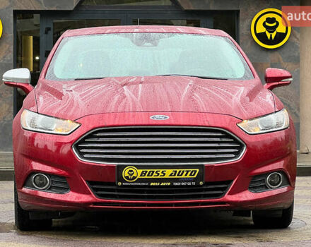 Форд Фьюжен 2013 у Львові на Automoto.ua Червоний Форд Фьюжен, об'ємом двигуна 2 л та пробігом 141 тис. км за 11750 $, фото 1 на Automoto.ua