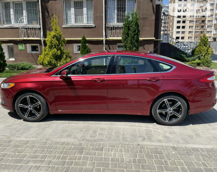 Красный Форд Фьюжн, объемом двигателя 1.5 л и пробегом 132 тыс. км за 8990 $, фото 3 на Automoto.ua