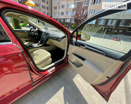 Красный Форд Фьюжн, объемом двигателя 1.5 л и пробегом 132 тыс. км за 8990 $, фото 35 на Automoto.ua