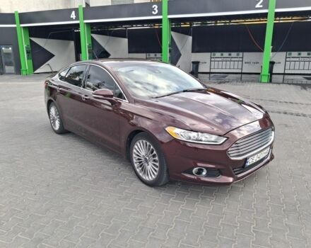 Форд Фьюжн 2013 в Черновцах на Automoto.ua Красный Форд Фьюжн, объемом двигателя 2 л и пробегом 163 тыс. км за 11644 $, фото 3 на Automoto.ua