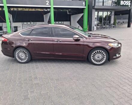 Форд Фьюжн 2013 в Черновцах на Automoto.ua Красный Форд Фьюжн, объемом двигателя 2 л и пробегом 163 тыс. км за 11644 $, фото 4 на Automoto.ua