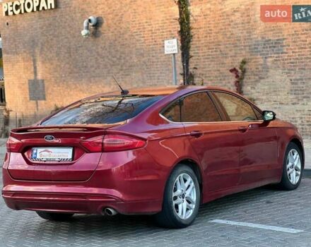 Форд Фьюжен 2013 у Одесі на Automoto.ua Червоний Форд Фьюжен, об'ємом двигуна 2.5 л та пробігом 274 тис. км за 7999 $, фото 10 на Automoto.ua