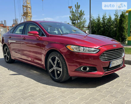 Красный Форд Фьюжн, объемом двигателя 1.5 л и пробегом 132 тыс. км за 8990 $, фото 11 на Automoto.ua