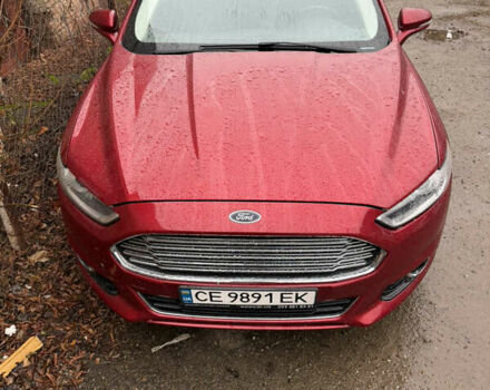 Красный Форд Фьюжн, объемом двигателя 2 л и пробегом 180 тыс. км за 12000 $, фото 3 на Automoto.ua