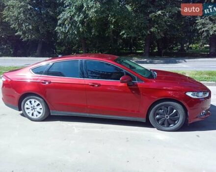 Красный Форд Фьюжн, объемом двигателя 2.4 л и пробегом 103 тыс. км за 9900 $, фото 6 на Automoto.ua