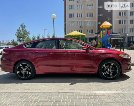 Красный Форд Фьюжн, объемом двигателя 1.5 л и пробегом 132 тыс. км за 8990 $, фото 10 на Automoto.ua