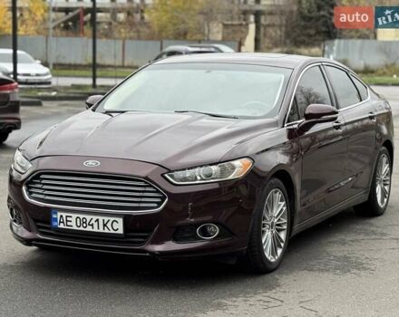 Красный Форд Фьюжн, объемом двигателя 1.6 л и пробегом 156 тыс. км за 8500 $, фото 1 на Automoto.ua