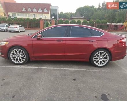 Червоний Форд Фьюжен, об'ємом двигуна 2 л та пробігом 167 тис. км за 10000 $, фото 10 на Automoto.ua