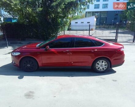 Красный Форд Фьюжн, объемом двигателя 2.4 л и пробегом 103 тыс. км за 9900 $, фото 4 на Automoto.ua