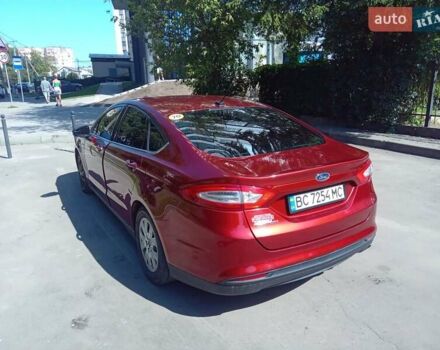 Красный Форд Фьюжн, объемом двигателя 2.4 л и пробегом 103 тыс. км за 9900 $, фото 7 на Automoto.ua