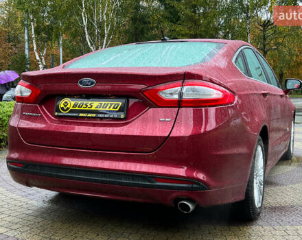 Форд Фьюжен 2013 у Львові на Automoto.ua Червоний Форд Фьюжен, об'ємом двигуна 2 л та пробігом 141 тис. км за 11750 $, фото 6 на Automoto.ua