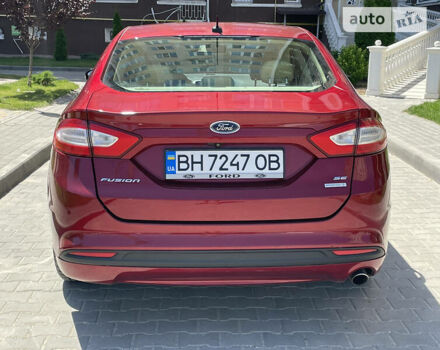 Красный Форд Фьюжн, объемом двигателя 1.5 л и пробегом 132 тыс. км за 8990 $, фото 7 на Automoto.ua