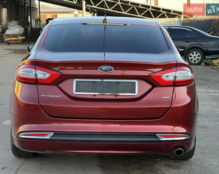 Червоний Форд Фьюжен, об'ємом двигуна 2.5 л та пробігом 145 тис. км за 9500 $, фото 7 на Automoto.ua