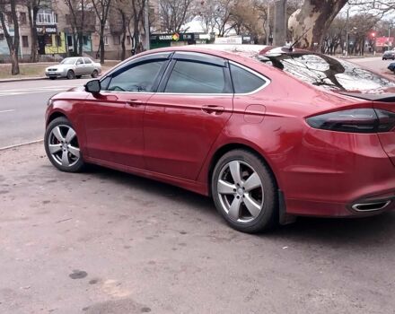 Форд Фьюжн 2014 в Николаеве на Automoto.ua Красный Форд Фьюжн, объемом двигателя 2 л и пробегом 140 тыс. км за 11000 $, фото 2 на Automoto.ua