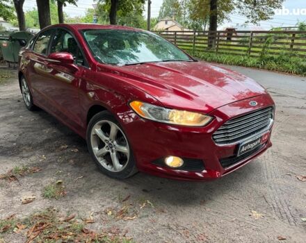 Красный Форд Фьюжн, объемом двигателя 2.5 л и пробегом 238 тыс. км за 8990 $, фото 2 на Automoto.ua