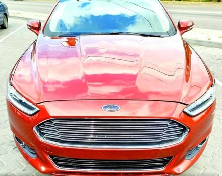 Красный Форд Фьюжн, объемом двигателя 2 л и пробегом 215 тыс. км за 9500 $, фото 12 на Automoto.ua