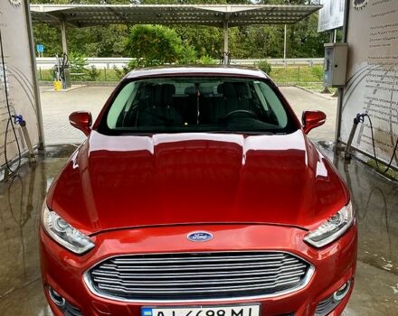 Форд Фьюжен 2014 у Києві на Automoto.ua Червоний Форд Фьюжен, об'ємом двигуна 25 л та пробігом 128 тис. км за 9300 $, фото 1 на Automoto.ua