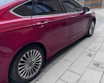 Красный Форд Фьюжн, объемом двигателя 2 л и пробегом 202 тыс. км за 8300 $, фото 7 на Automoto.ua