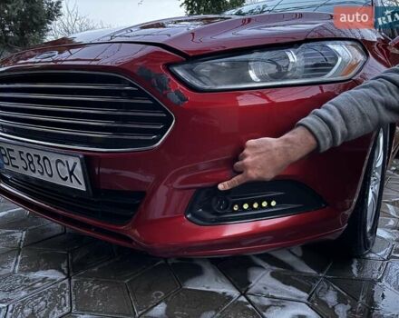 Красный Форд Фьюжн, объемом двигателя 2.49 л и пробегом 86 тыс. км за 10500 $, фото 7 на Automoto.ua