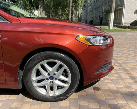 Форд Фьюжн 2014 в Броварах на Automoto.ua Красный Форд Фьюжн, объемом двигателя 2.5 л и пробегом 215 тыс. км за 9250 $, фото 14 на Automoto.ua