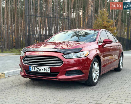 Форд Фьюжн 2014 в Киеве на Automoto.ua Красный Форд Фьюжн, объемом двигателя 2.49 л и пробегом 153 тыс. км за 9500 $, фото 4 на Automoto.ua
