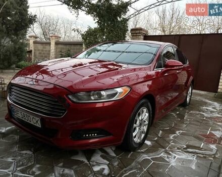 Красный Форд Фьюжн, объемом двигателя 2.49 л и пробегом 86 тыс. км за 10500 $, фото 10 на Automoto.ua