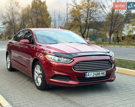 Форд Фьюжн 2014 в Киеве на Automoto.ua Красный Форд Фьюжн, объемом двигателя 2.49 л и пробегом 153 тыс. км за 9500 $, фото 1 на Automoto.ua
