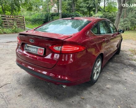 Красный Форд Фьюжн, объемом двигателя 2.5 л и пробегом 238 тыс. км за 8990 $, фото 4 на Automoto.ua