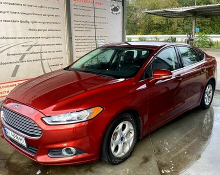 Форд Фьюжен 2014 у Києві на Automoto.ua Червоний Форд Фьюжен, об'ємом двигуна 25 л та пробігом 128 тис. км за 9300 $, фото 3 на Automoto.ua