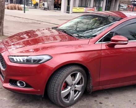 Форд Фьюжн 2014 в Николаеве на Automoto.ua Красный Форд Фьюжн, объемом двигателя 2 л и пробегом 140 тыс. км за 11000 $, фото 3 на Automoto.ua