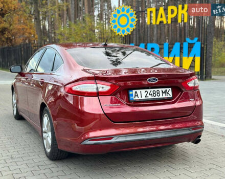 Форд Фьюжн 2014 в Киеве на Automoto.ua Красный Форд Фьюжн, объемом двигателя 2.49 л и пробегом 153 тыс. км за 9500 $, фото 9 на Automoto.ua