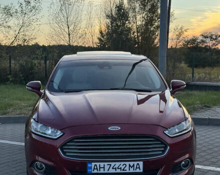 Форд Фьюжн 2014 в Киеве на Automoto.ua Красный Форд Фьюжн, объемом двигателя 2 л и пробегом 130 тыс. км за 11000 $, фото 6 на Automoto.ua