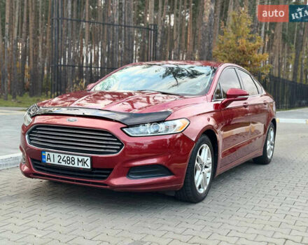 Форд Фьюжн 2014 в Киеве на Automoto.ua Красный Форд Фьюжн, объемом двигателя 2.49 л и пробегом 153 тыс. км за 9500 $, фото 2 на Automoto.ua