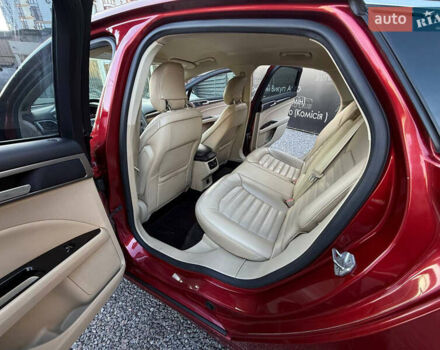Красный Форд Фьюжн, объемом двигателя 2 л и пробегом 220 тыс. км за 7700 $, фото 15 на Automoto.ua