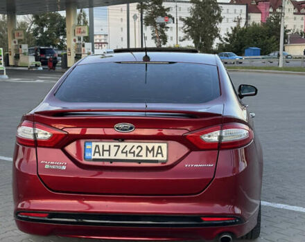 Форд Фьюжн 2014 в Киеве на Automoto.ua Красный Форд Фьюжн, объемом двигателя 2 л и пробегом 130 тыс. км за 11000 $, фото 12 на Automoto.ua