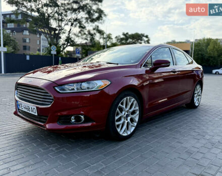 Форд Фьюжн 2014 в Днепре (Днепропетровске) на Automoto.ua Красный Форд Фьюжн, объемом двигателя 2 л и пробегом 211 тыс. км за 10700 $, фото 6 на Automoto.ua