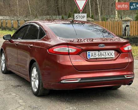 Красный Форд Фьюжн, объемом двигателя 2.52 л и пробегом 233 тыс. км за 9999 $, фото 8 на Automoto.ua