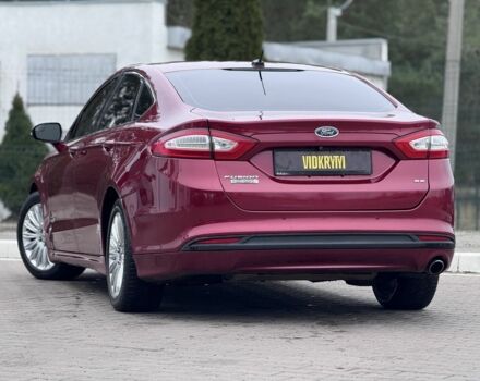 Красный Форд Фьюжн, объемом двигателя 2 л и пробегом 210 тыс. км за 10500 $, фото 8 на Automoto.ua